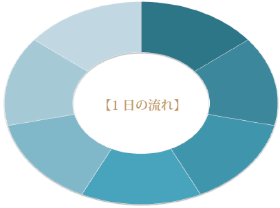 1日の流れ